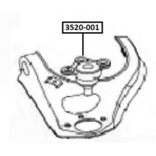3520-001 ASVA Несущий / направляющий шарнир