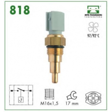 818 MTE-THOMSON Термовыключатель, вентилятор радиатора