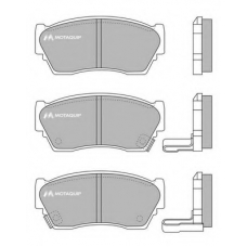 LVXL757 MOTAQUIP Комплект тормозных колодок, дисковый тормоз
