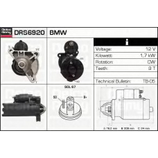 DRS6920 DELCO REMY Стартер