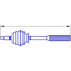 12403 SERCORE Приводной вал