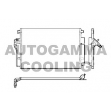 104912 AUTOGAMMA Конденсатор, кондиционер