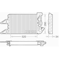 DCN13012 DENSO Конденсатор, кондиционер