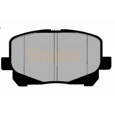 PA1468 BRAKE ENGINEERING Комплект тормозных колодок, дисковый тормоз