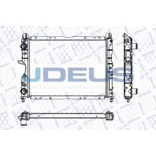 RA0110230 JDEUS Радиатор, охлаждение двигателя