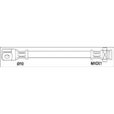 G1903.71 WOKING Тормозной шланг