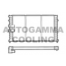 100206 AUTOGAMMA Радиатор, охлаждение двигателя