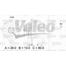 436505 VALEO Генератор