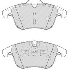 FDB4107 FERODO Комплект тормозных колодок, дисковый тормоз
