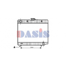 120150N AKS DASIS Радиатор, охлаждение двигателя