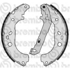 S 24 534 BREMBO Комплект тормозных колодок