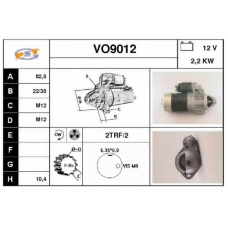 VO9012 SNRA Стартер