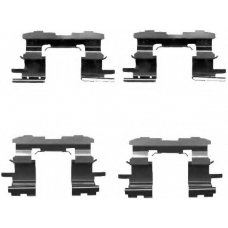 8DZ 355 203-101 HELLA Комплектующие, колодки дискового тормоза