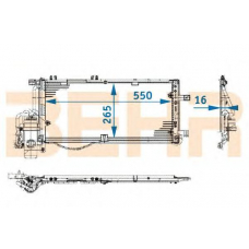 7005253 BEHR Condenser