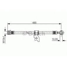 1 987 481 205 BOSCH Тормозной шланг