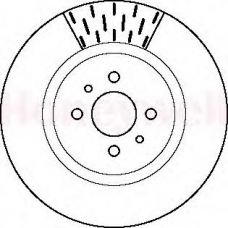 562108B BENDIX Тормозной диск