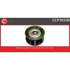 CCP30100 CASCO Ременный шкив, генератор