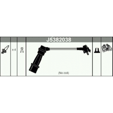 J5382038 NIPPARTS Комплект проводов зажигания