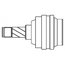 644003 GSP Шарнирный комплект, приводной вал