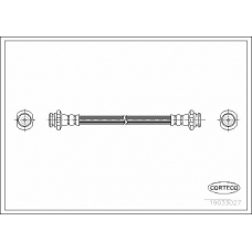 19033027 CORTECO Тормозной шланг