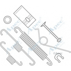 KIT800 APEC Комплектующие, тормозная колодка