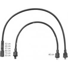 0300891091 BERU Комплект проводов зажигания