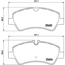 T2270 PAGID Комплект тормозных колодок, дисковый тормоз