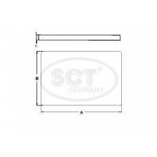 SA 1282 SCT Фильтр, воздух во внутренном пространстве