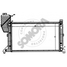 172142 SOMORA Радиатор, охлаждение двигателя