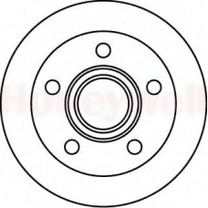 561577B BENDIX Тормозной диск