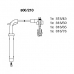 800/210 BREMI Комплект проводов зажигания