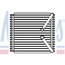 92015 NISSENS Испаритель, кондиционер