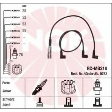 0753 NGK Комплект проводов зажигания