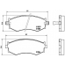 P 30 002 BREMBO Комплект тормозных колодок, дисковый тормоз