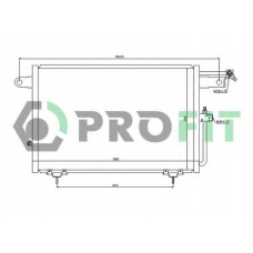 PR 9530C1 PROFIT Конденсатор, кондиционер