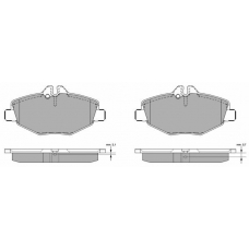 FBP-1304 FREMAX Комплект тормозных колодок, дисковый тормоз