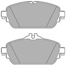 LP2764 DELPHI Комплект тормозных колодок, дисковый тормоз