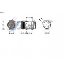 RTK127 AVA Компрессор, кондиционер