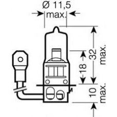 64156LTS-01B OSRAM Лампа накаливания, фара дальнего света; лампа нака