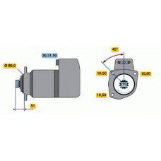 0 986 013 260 BOSCH Стартер