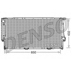 DRM05062 DENSO Радиатор, охлаждение двигателя