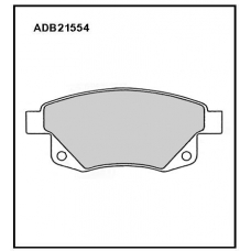 ADB21554 Allied Nippon Тормозные колодки