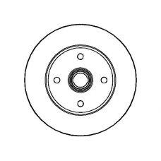 NBD151 NATIONAL Тормозной диск