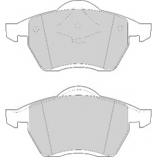 FD6693N NECTO Комплект тормозных колодок, дисковый тормоз