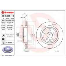 BS 8819 BRECO Тормозной диск