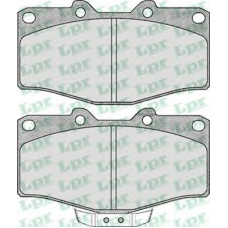 05P538 LPR Комплект тормозных колодок, дисковый тормоз