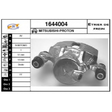 1644004 SNRA Тормозной суппорт