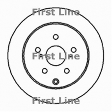 FBD552 FIRST LINE Тормозной диск