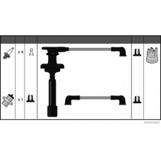 J5381004 HERTH+BUSS JAKOPARTS Комплект проводов зажигания