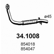 34.1008 ASSO Труба выхлопного газа